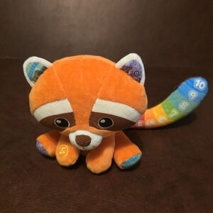Colorful Plush Raccoon Toy